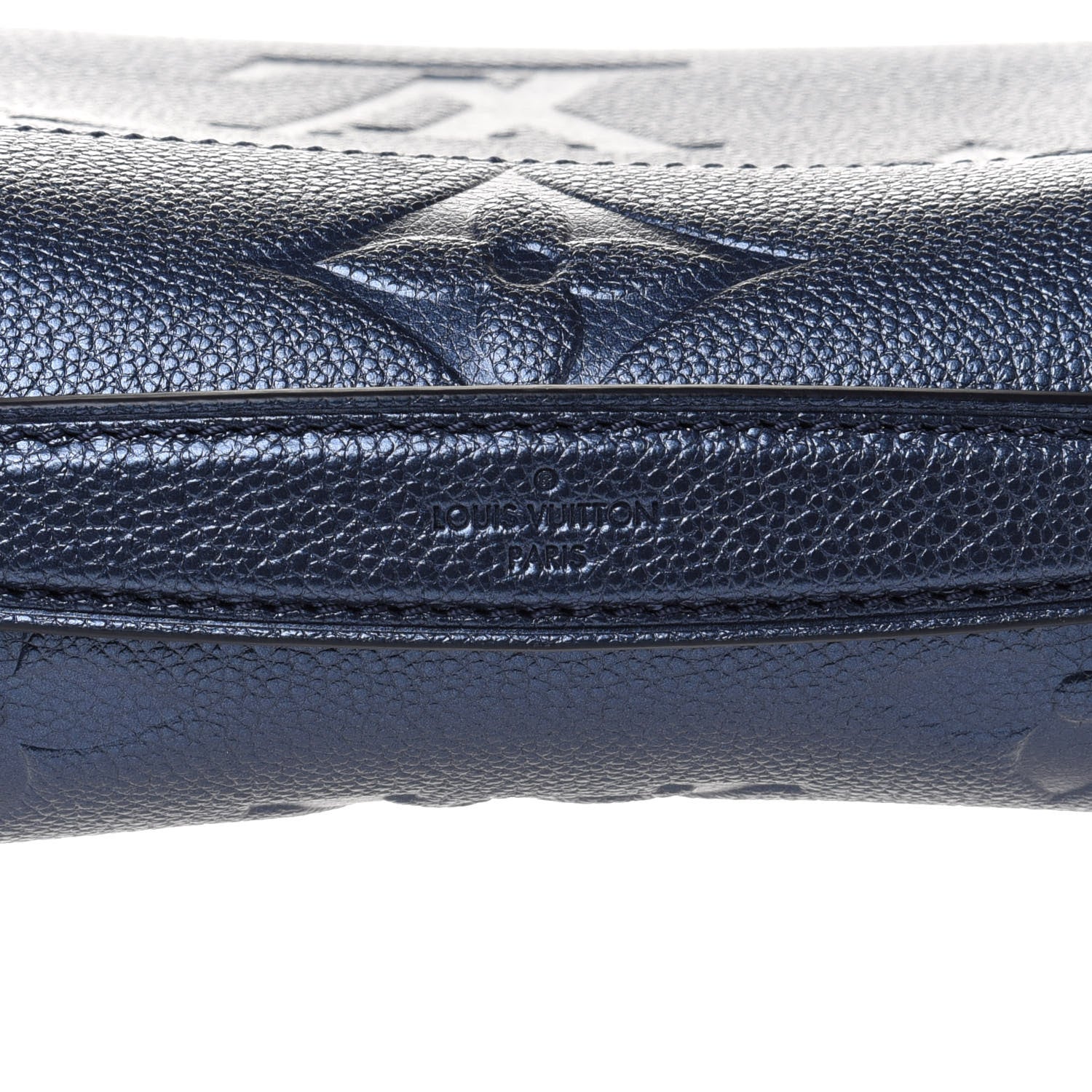 Louis Vuitton Metallic Empreinte Monogram Giant Pochette Metis Navy Nacre 7 of 11