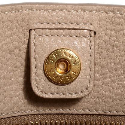 Prada Vitello Daino Shopping Tote Sabbia 9 of 21