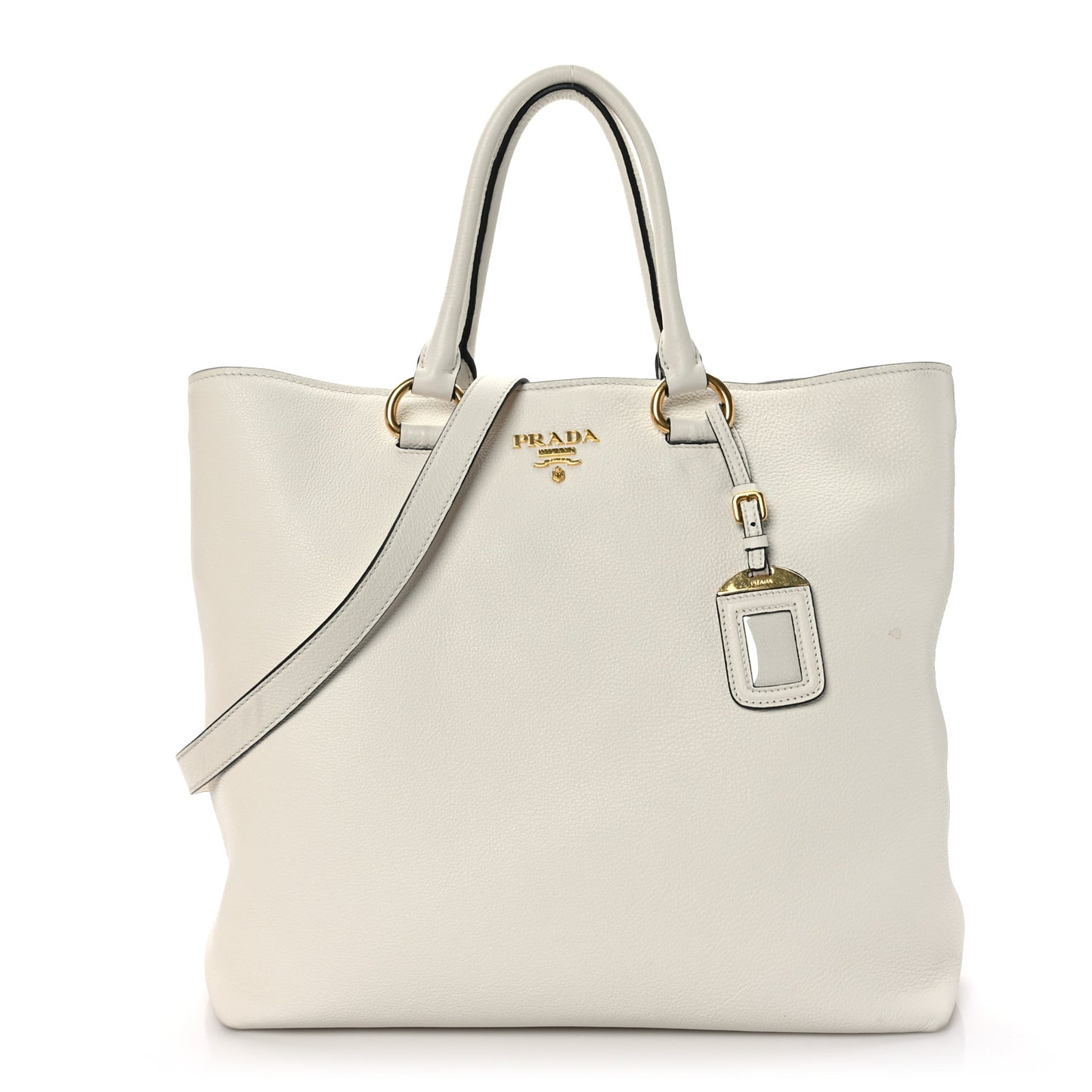 Vitello Phenix Tote Bianco