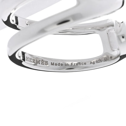 Hermes Sterling Silver Chaine D'Ancre Punk Ring 52 6 5 of 5