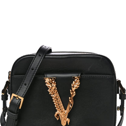 Versace Vitello Virtus Camera Bag Black 9 of 13