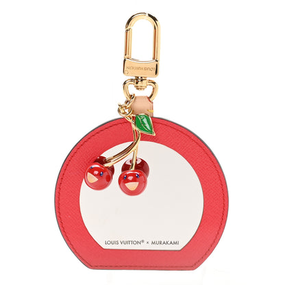 Louis Vuitton LV X TM Monogram Cerises Mini Mirror Bag Charm 1 of 4