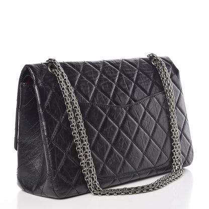 Chanel Aged Calfskin Quilted 2.55 Reissue 227 Flap Black 3 of 9