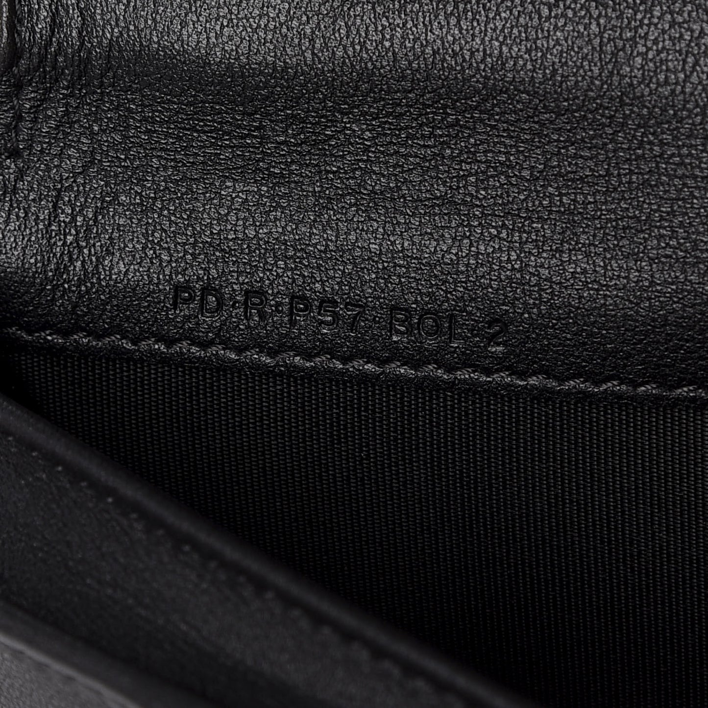 Calfskin Rockstud Travel Wallet Black