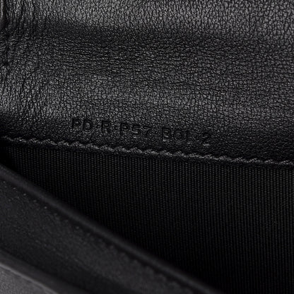 Valentino Garavani Calfskin Rockstud Travel Wallet Black 7 of 8