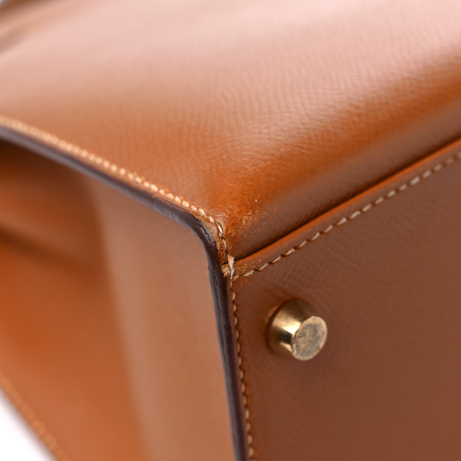 Hermes Courchevel Kelly Sellier 32 Gold 10 of 23