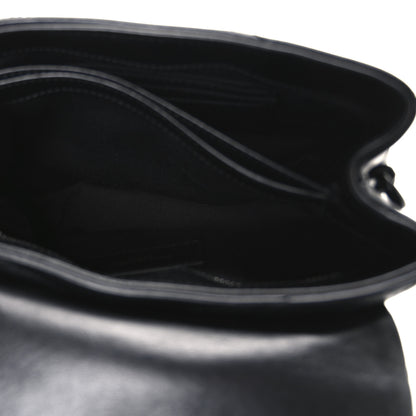 Saint Laurent Calfskin Y Quilted Monogram Monochrome Toy Loulou Crossbody Bag Black 5 of 10