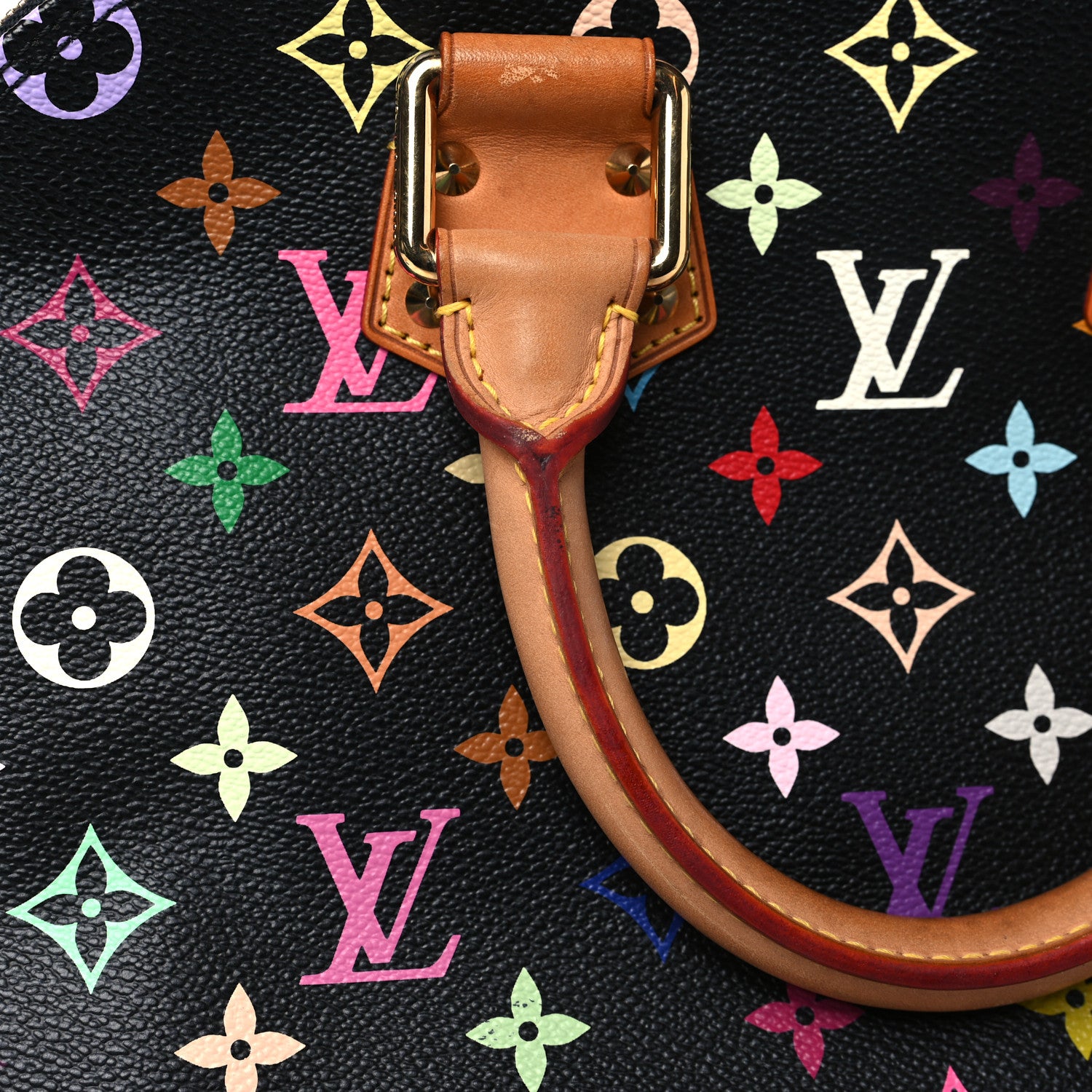 Louis Vuitton Monogram Multicolor Alma PM Black 12 of 12