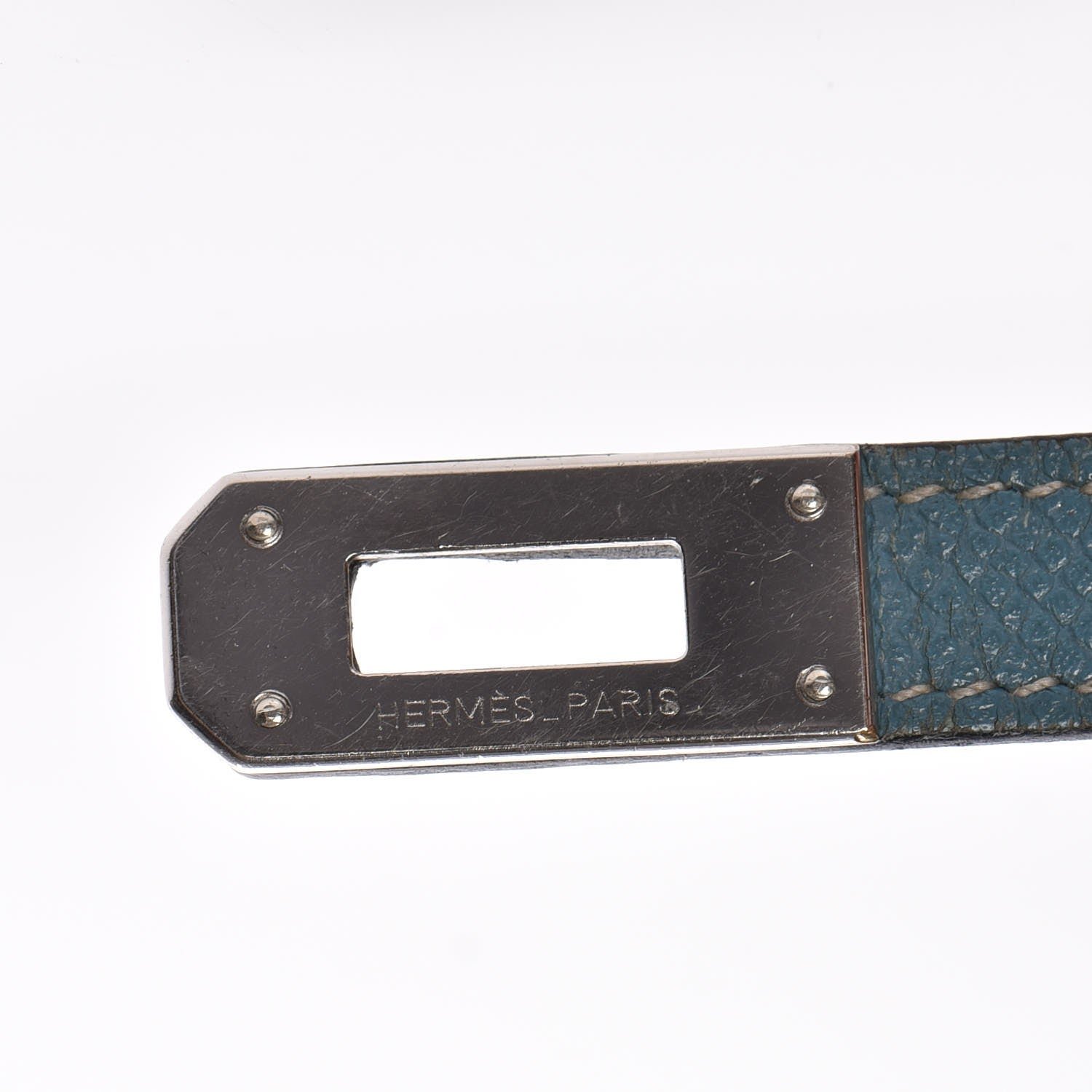 Hermes Epsom Kelly Longue Wallet Blue Jean 9 of 19