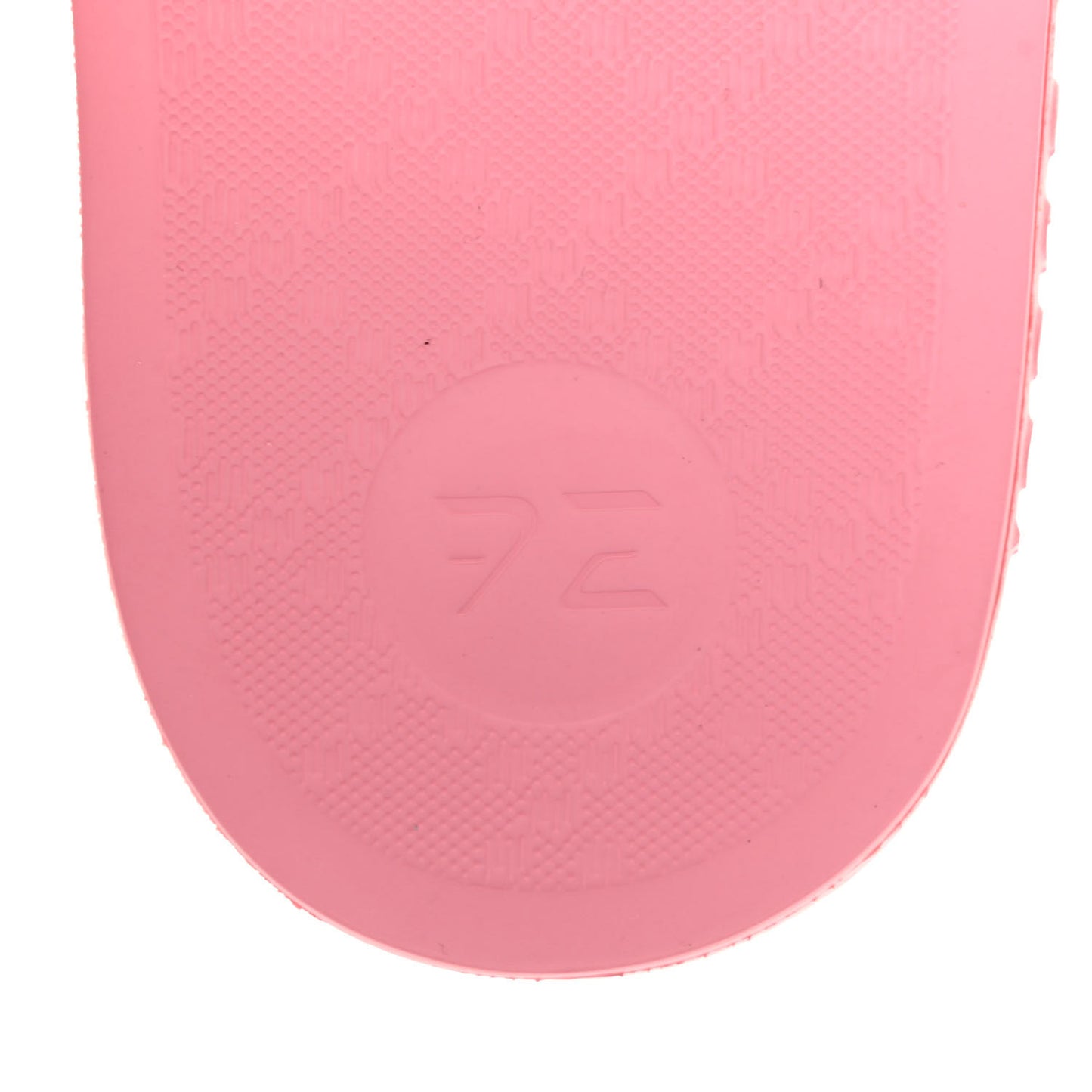Rubber GG Monogram Perforated Womens Slide Sandals 38 Rose Box