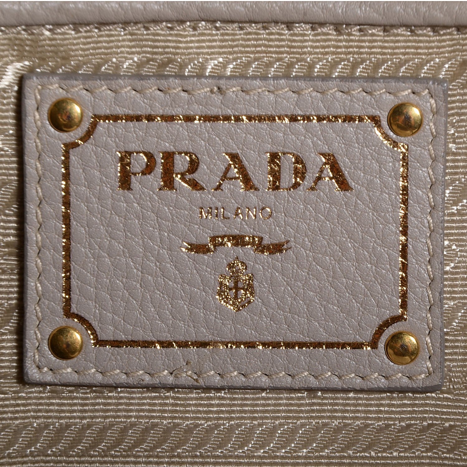 Prada Vitello Daino Tote Argilla 6 of 11