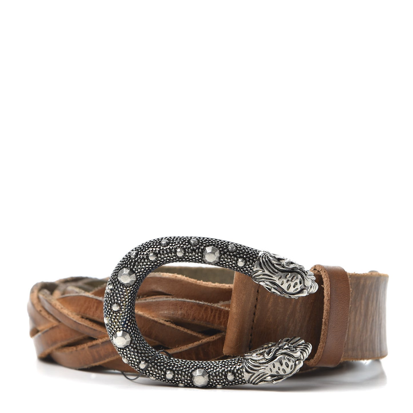 Calfskin Braided Dionysus Belt 95 38 Cuir