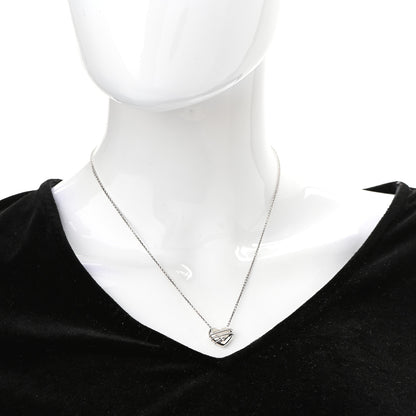 Tiffany Sterling Silver Heart Arrow Pendant Necklace 2 of 7