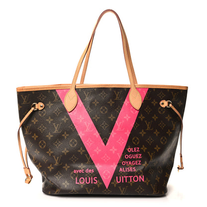 Louis Vuitton Monogram V Neverfull MM Grenade 1 of 10