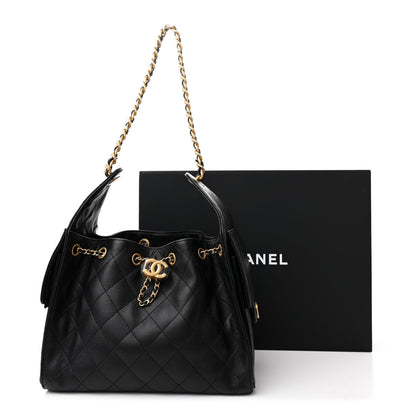Chanel Caviar Quilted Small Chanel 25 Handbag Black 11 of 11