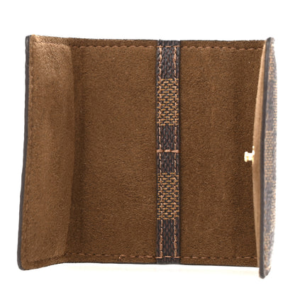 Louis Vuitton Damier Ebene Cufflinks Case 5 of 7