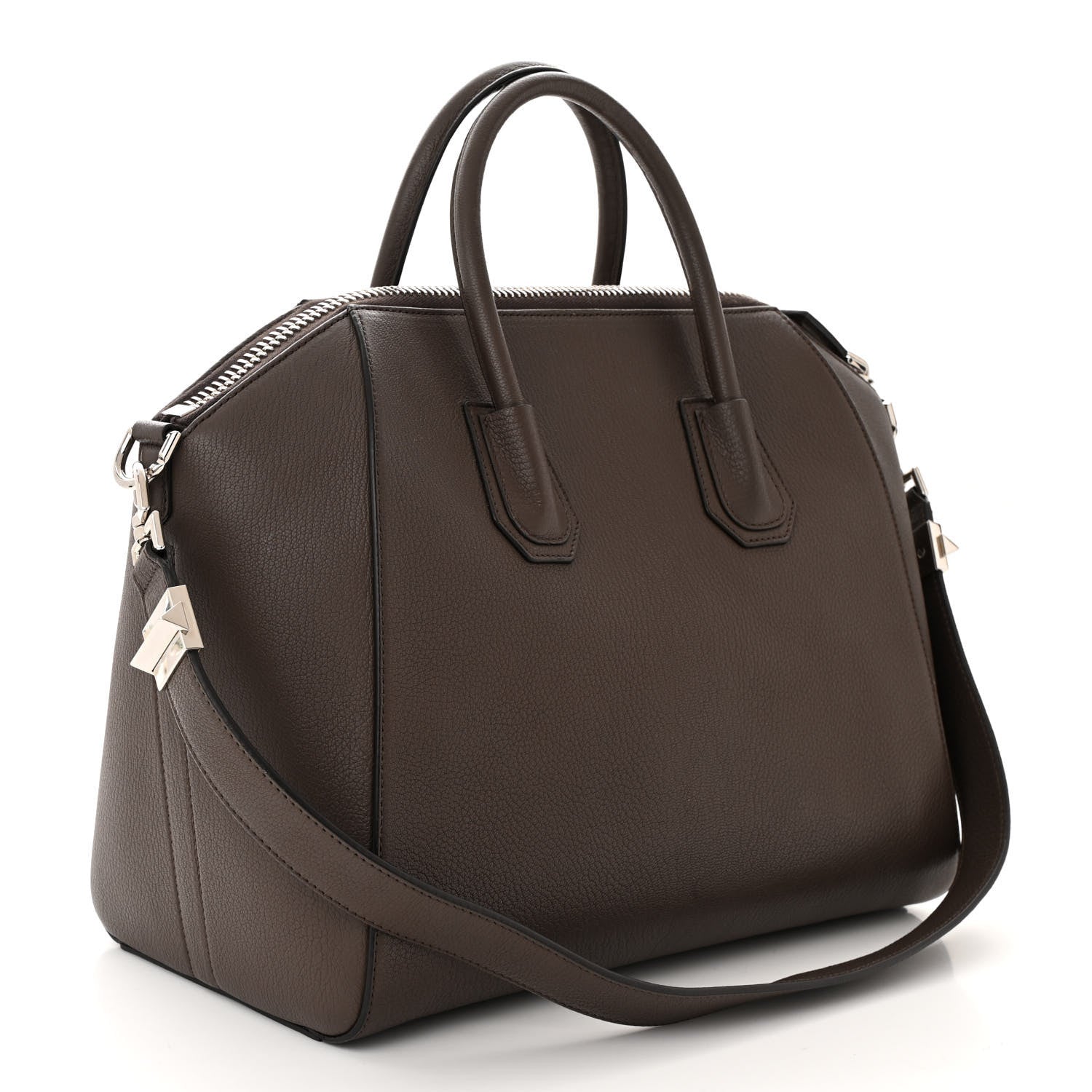 Givenchy Sugar Goatskin Medium Antigona Heather Grey 2 of 9