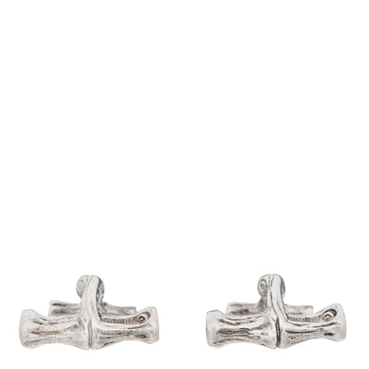 Tiffany Sterling Silver Bamboo Cufflinks 1 of 4
