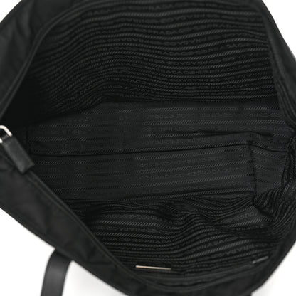 Prada Tessuto Nylon Saffiano Vela Tote Black 5 of 10