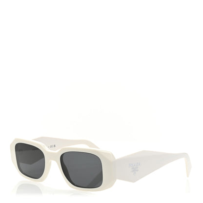 Prada Acetate Symbole Sunglasses SPR 17W White 1 of 8