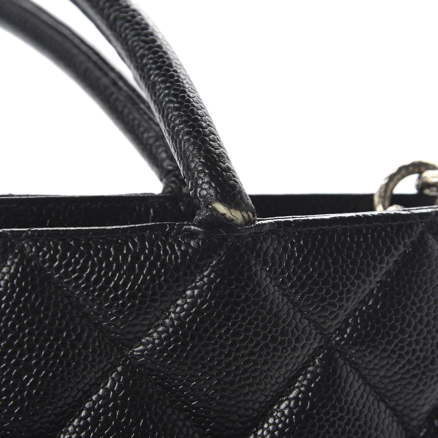 Chanel Caviar Quilted Medallion Tote Black 12 of 12