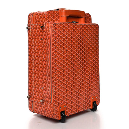 Goyard Goyardine Rolling Suitcase Trolley PM Orange 2 of 25