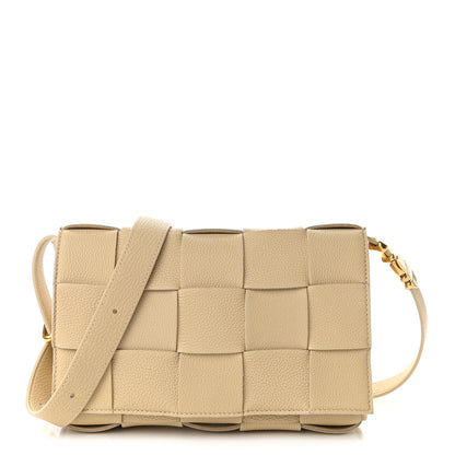 Bottega Veneta Calfskin Maxi Intreccio Cassette Bag Porridge 1 of 9