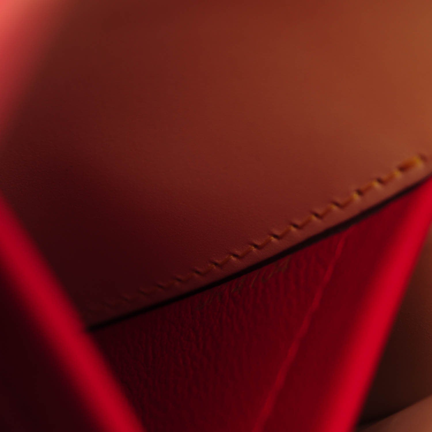 Louis Vuitton Monogram Calf Hair Spikes Iconoclasts Christian Louboutin Tote Red 7 of 7