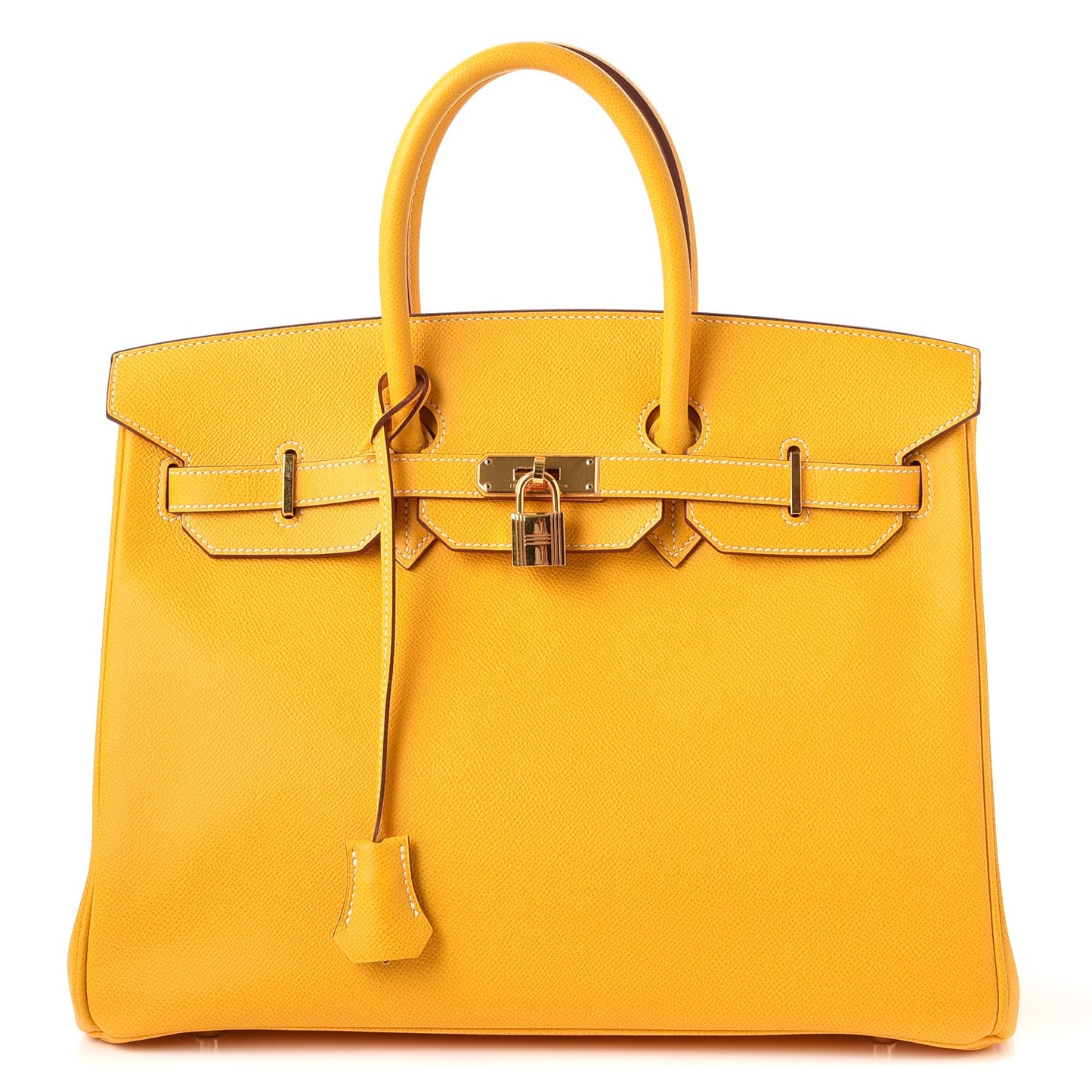 Epsom Horseshoe Birkin 35 Jaune