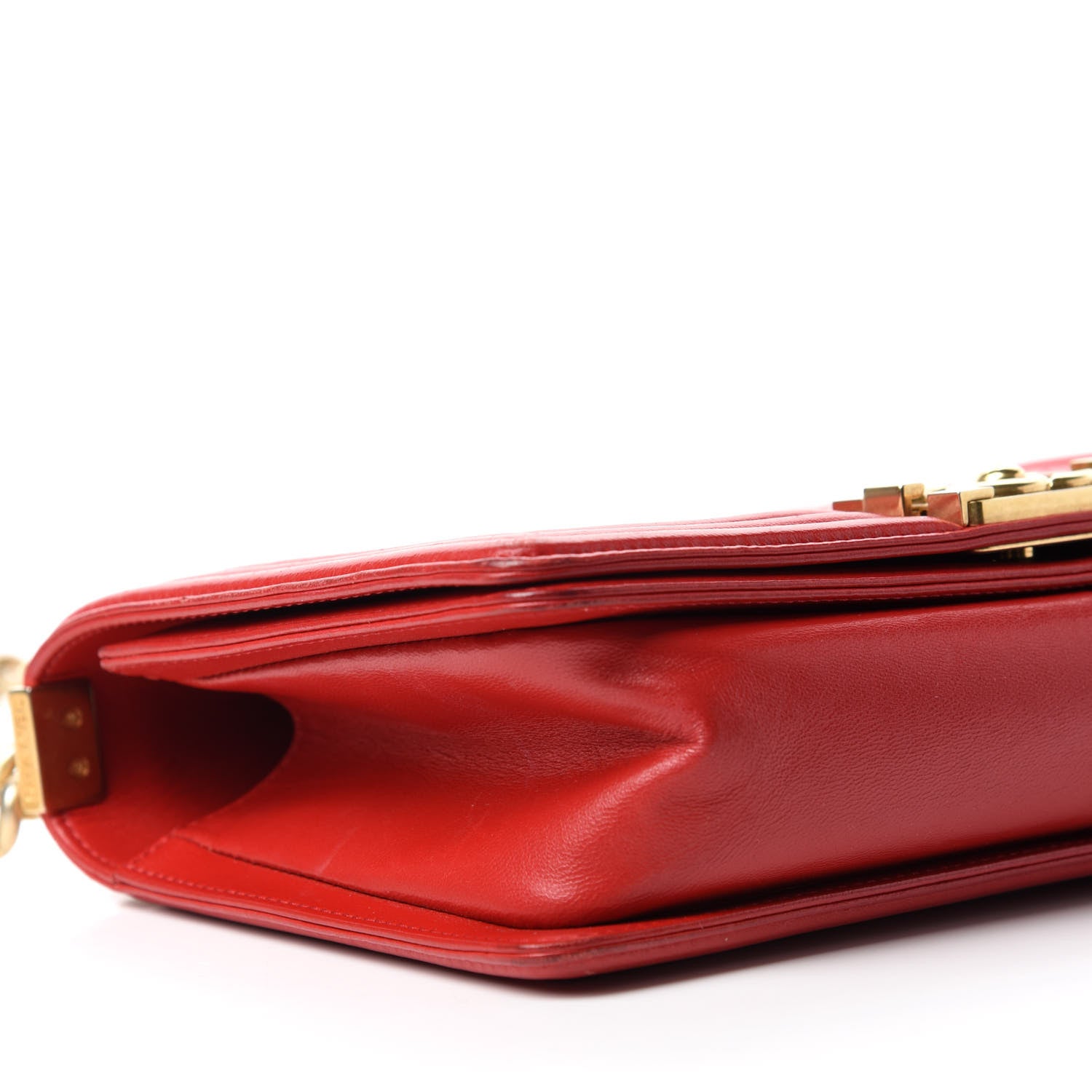Chanel Lambskin Quilted Medium Boy Flap Red 6 of 13