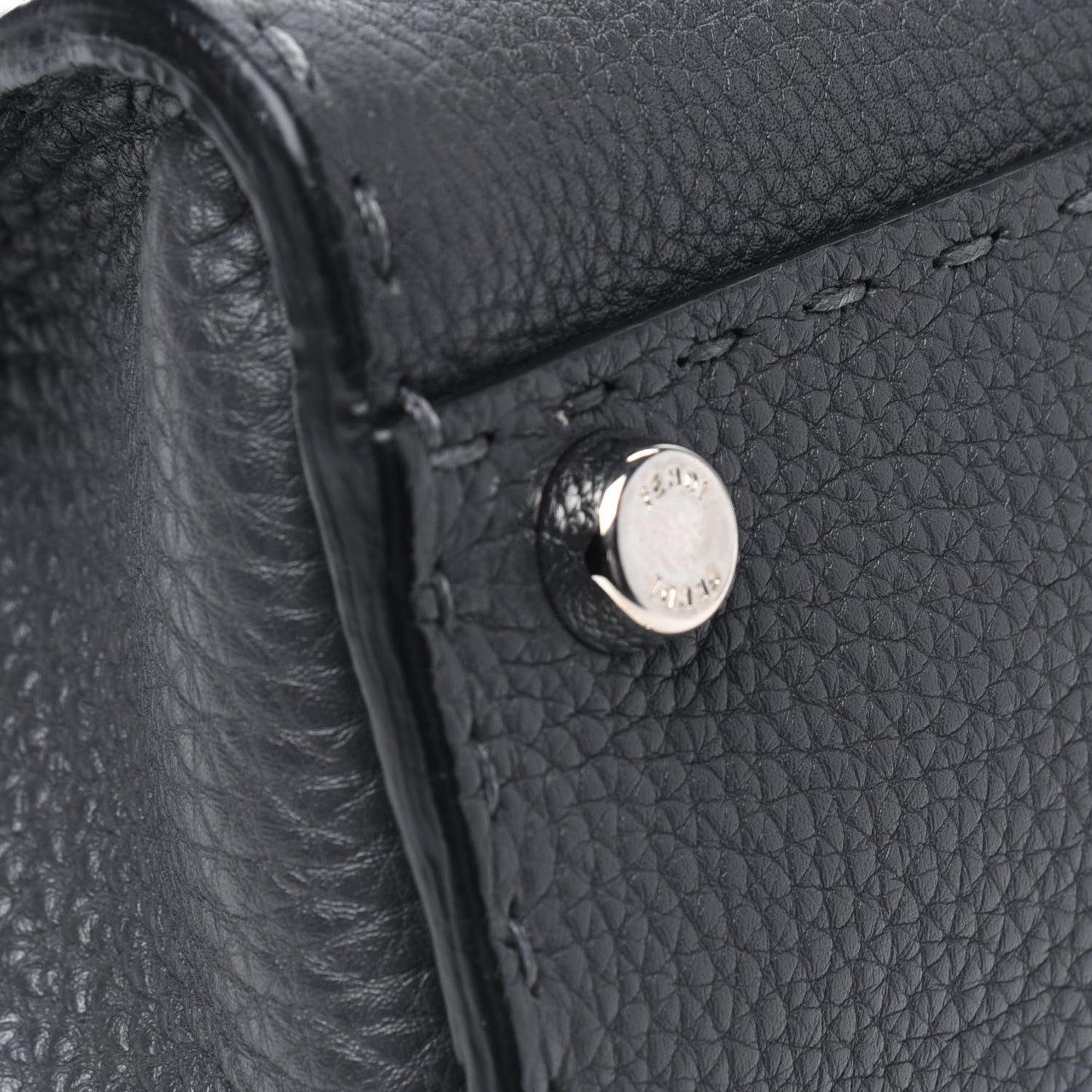 Cuoio Romano Selleria Bi-Color Medium Peekaboo Iconic Satchel Asfalto Latte