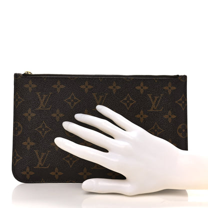 Louis Vuitton Monogram Neverfull MM GM Pochette 2 of 6