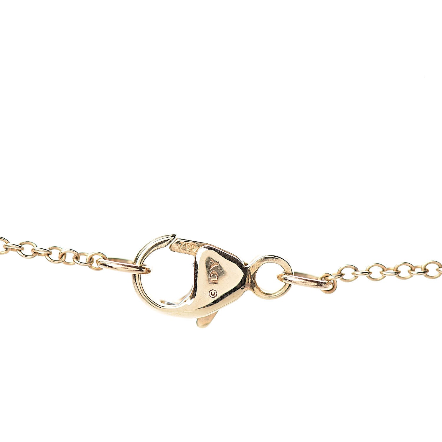 David Yurman 18K Yellow White Gold Diamond Precious Chatelaine Necklace 4 of 5