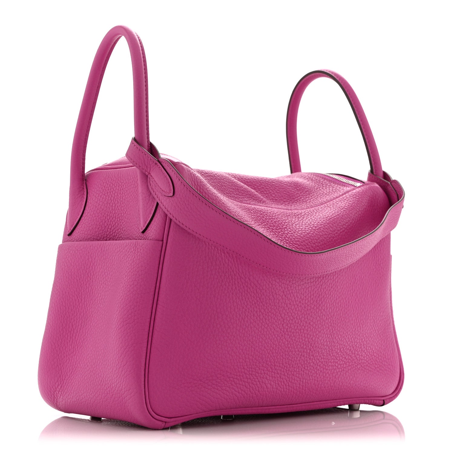 Hermes Taurillon Clemence Lindy 30 Magnolia 3 of 10