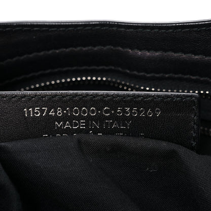 Balenciaga Calfskin Topstitch Classic Silver Hardware City Black 8 of 21