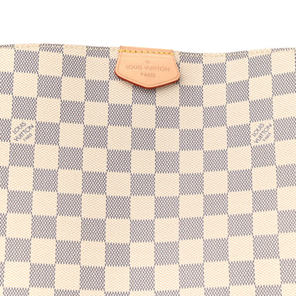 Louis Vuitton Damier Azur Graceful PM Rose Ballerine 7 of 9