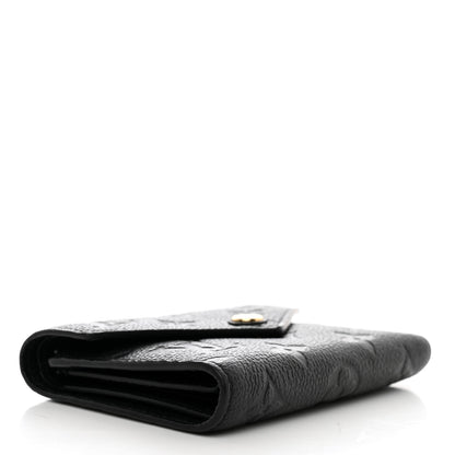 Louis Vuitton Empreinte Victorine Wallet Black 4 of 7