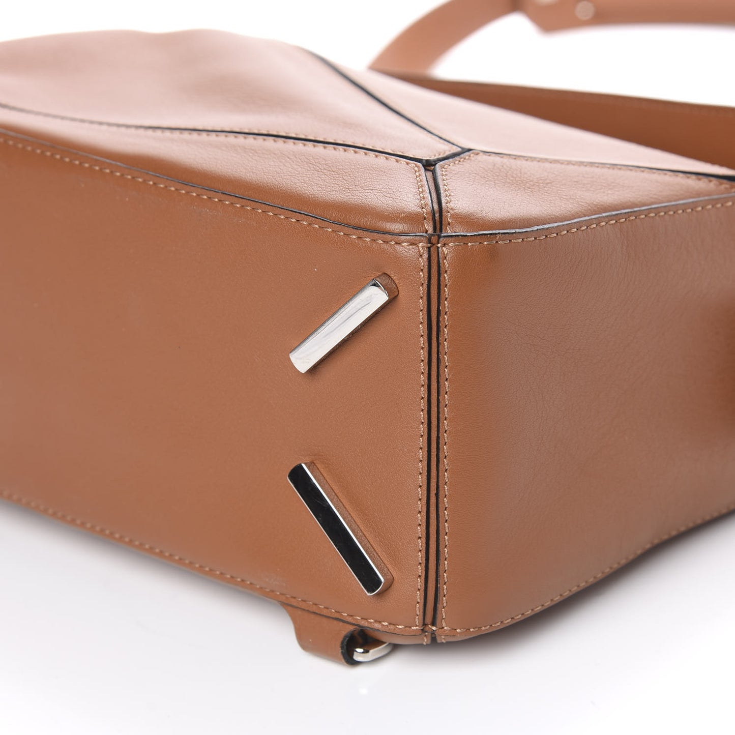 Calfskin Small Puzzle Bag Tan