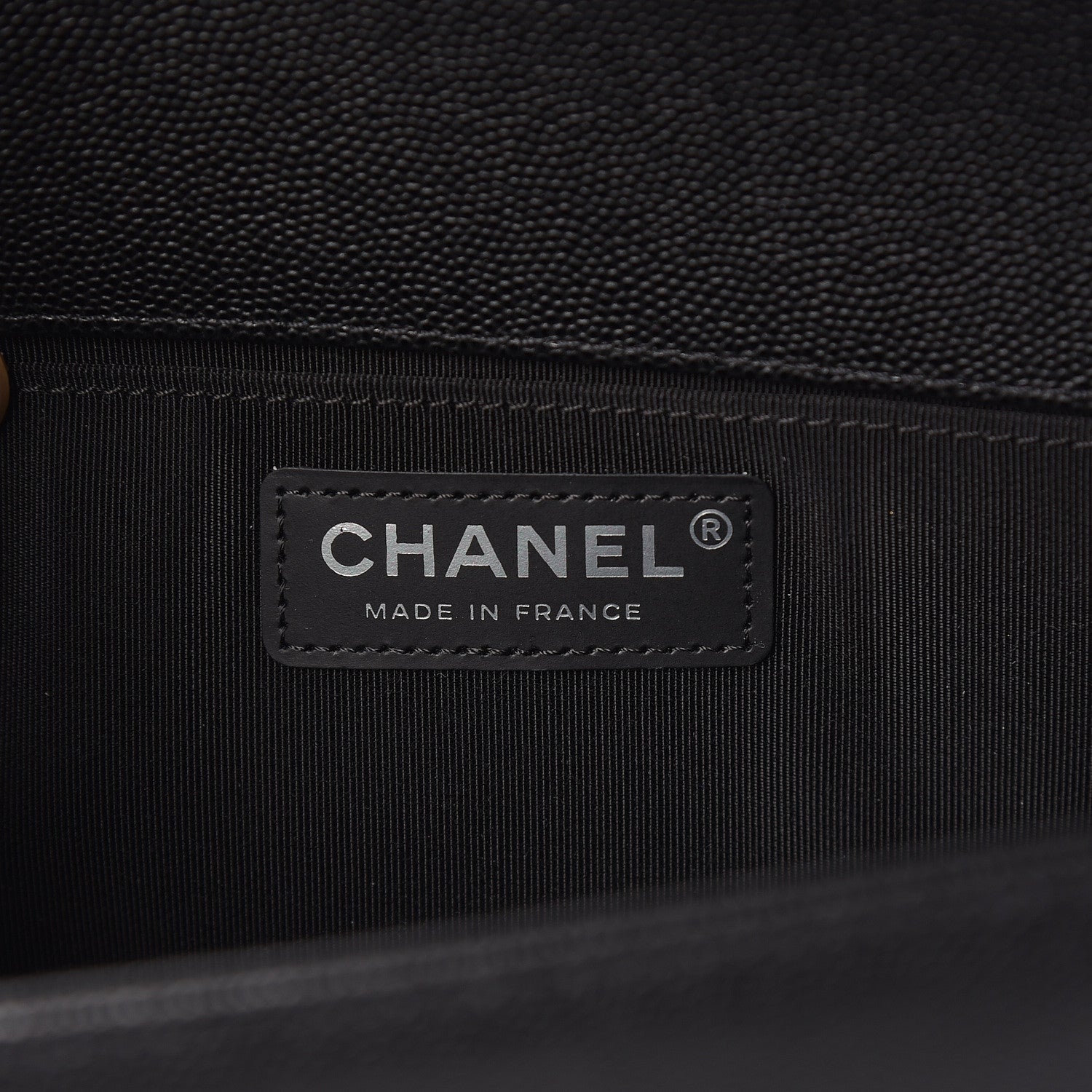 Chanel Caviar Quilted Medium Boy Flap Black 6 of 11
