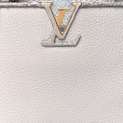 Louis Vuitton Taurillon Snakeskin Capucines BB 8 of 12