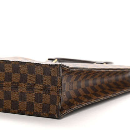 Louis Vuitton Damier Ebene Sac Plat NM 10 of 10