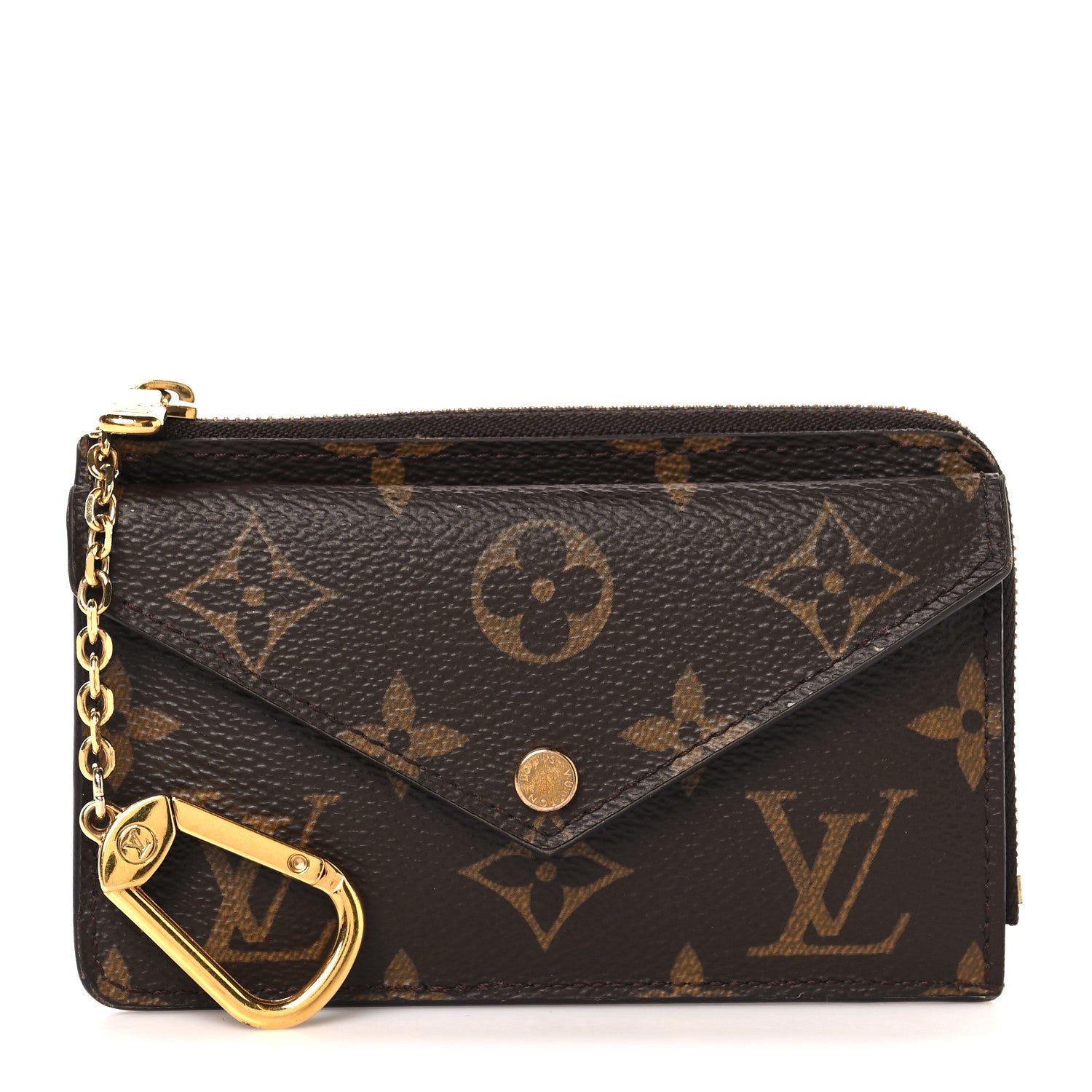 Louis Vuitton Monogram Recto Verso Card Holder Black 1 of 8