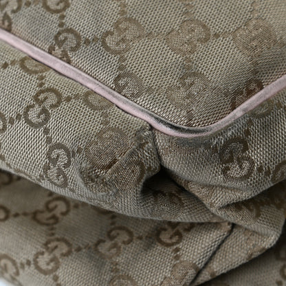 Gucci Monogram Web Diaper Bag Pink 12 of 15