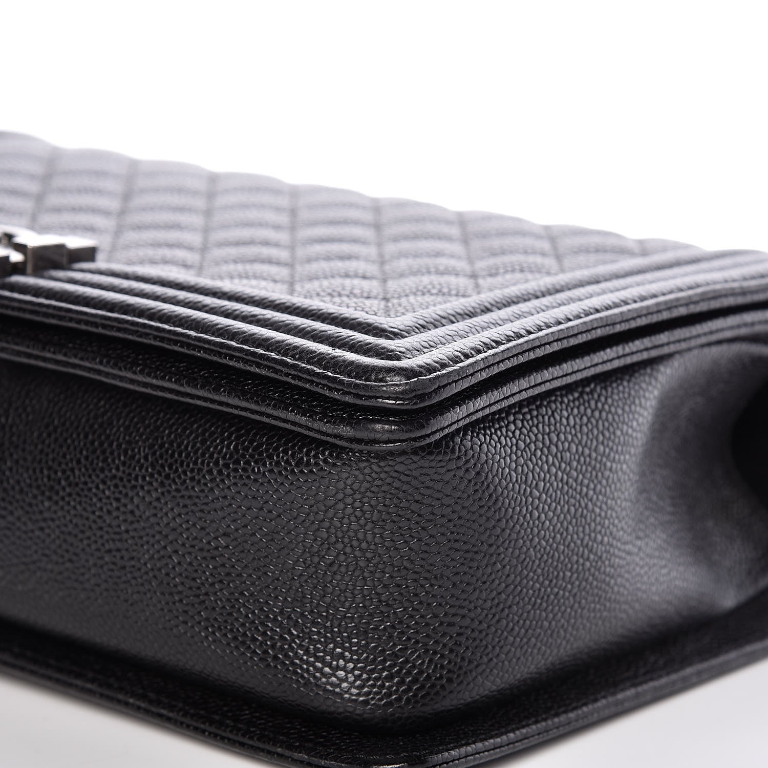 Chanel Caviar Quilted New Medium Boy Flap Black 9 of 11
