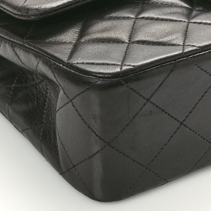 Chanel Lambskin Quilted Small Double Flap Black 9 of 11