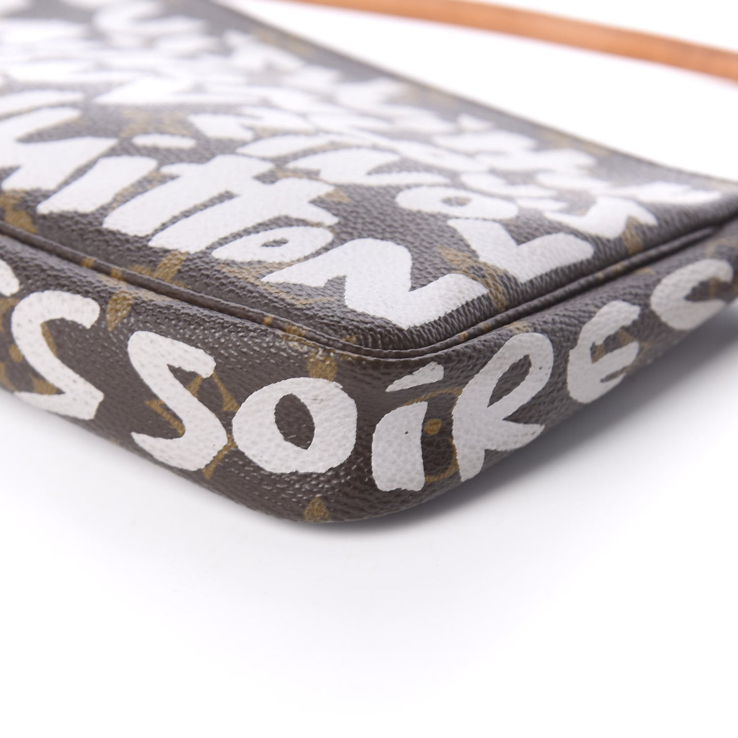 Monogram Graffiti Pochette Accessories Silver