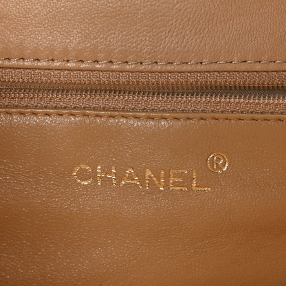Chanel Caviar Stitched Shoulder Flap Bag Beige 6 of 13