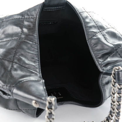 Chanel Calfskin Quilted Coco Supple Hobo Black 5 of 7