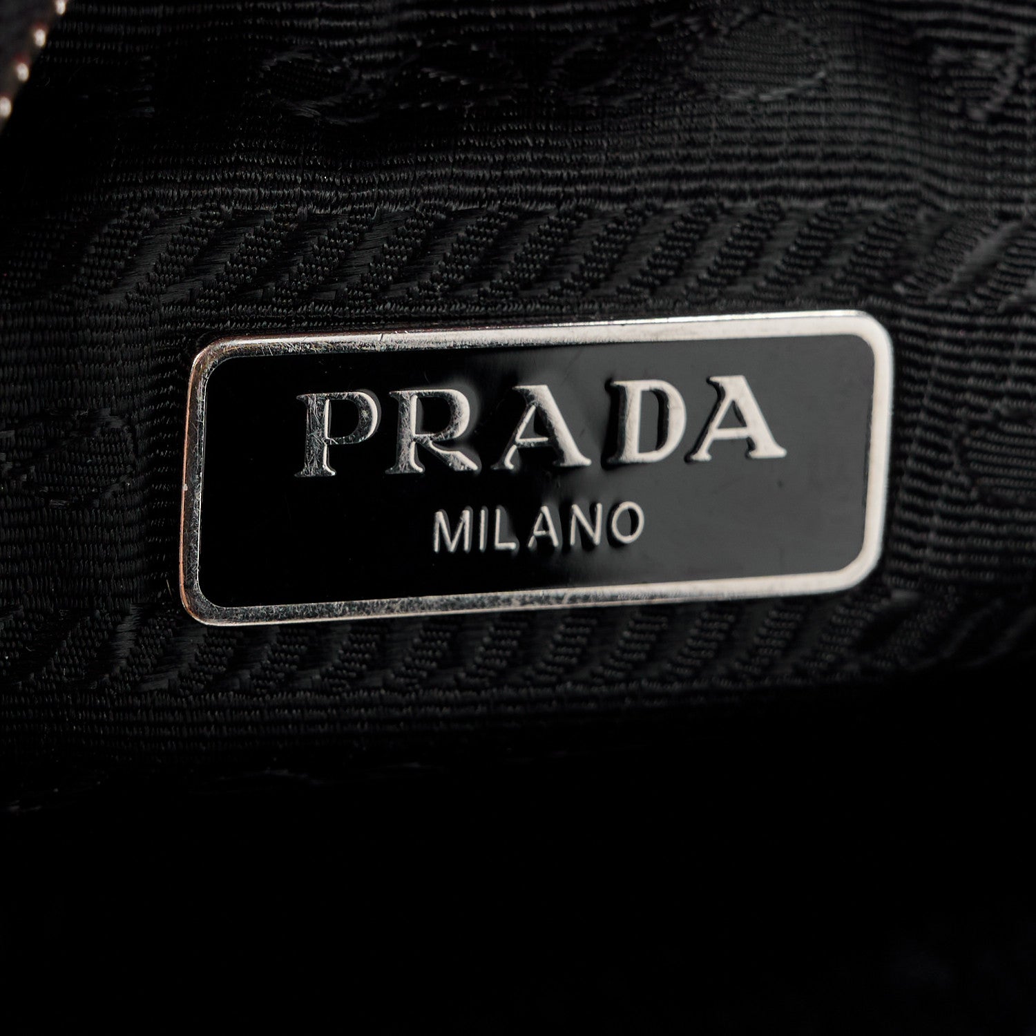 Prada Tessuto Nylon Saffiano Mini Re-Edition 2005 Bag Black 6 of 11