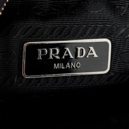 Prada Tessuto Nylon Saffiano Mini Re-Edition 2005 Bag Black 6 of 11